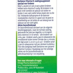 Davitamon Kind Vitamine D Smelttabletten Citroen