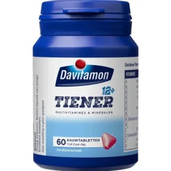 Davitamon Multi 12+ Kauwvitamines Aardbei 60 Stuks