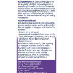 Davitamon Vitamine D Smelttabletten 150 stuks