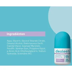 Deoleen Regular 0% Aluminium Deodorant Roller 50 ML