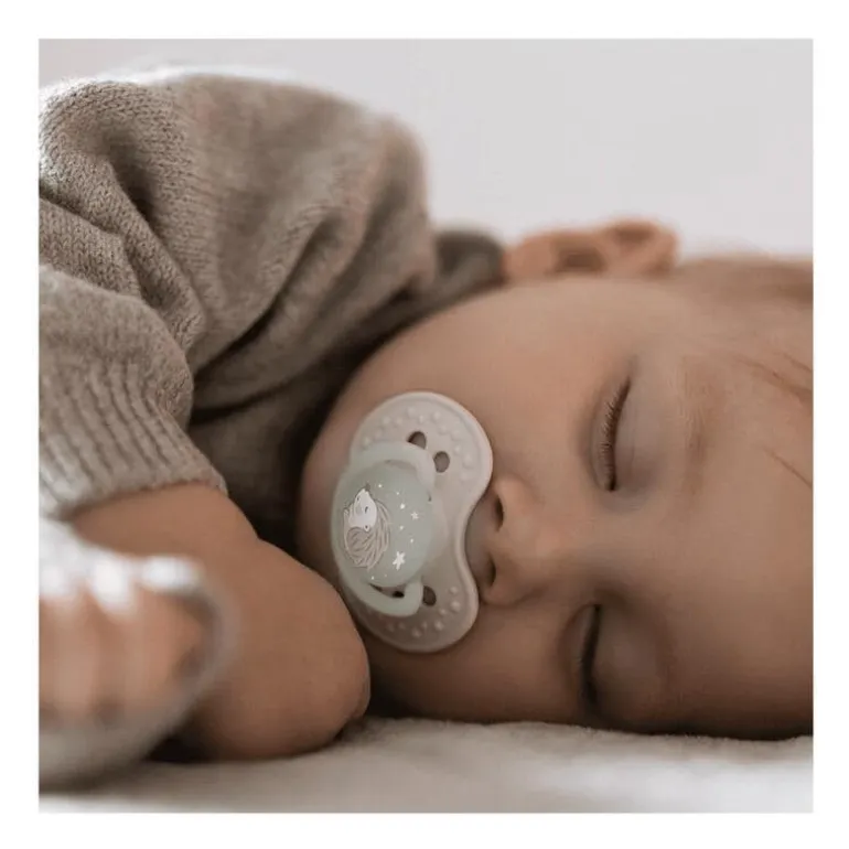 Difrax Dynamic Fopspeen 6-18M Night&Day unisex