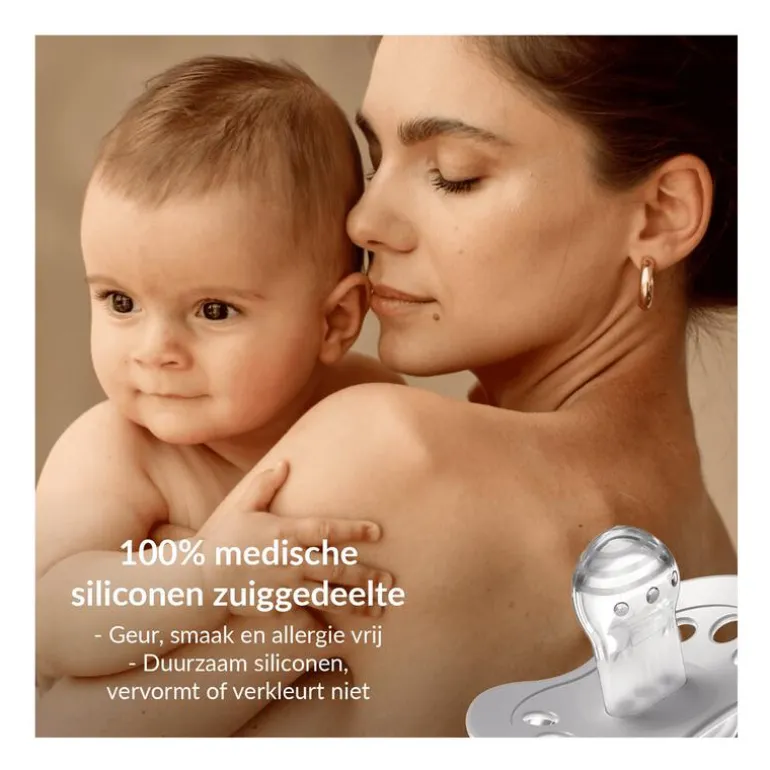 Difrax Dynamic Fopspeen 6-18M Night&Day unisex