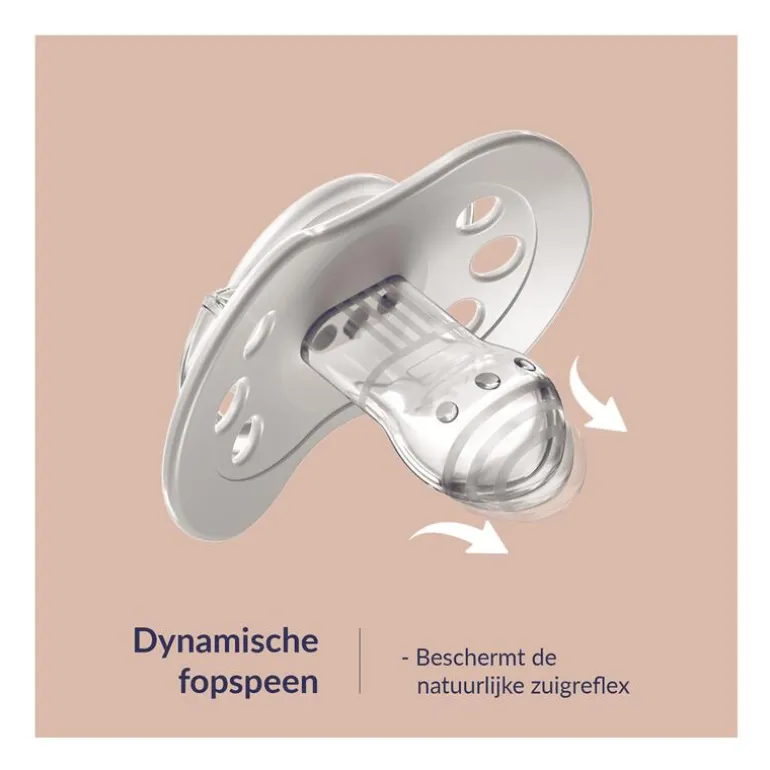 Difrax Dynamic Fopspeen 18+M Night&Day Girl