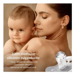 Difrax Dynamic Fopspeen 0-6M Night&Day Girl