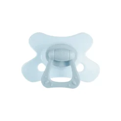 Difrax Fopspeen Natural 12 Maanden Lichtblauw BPA-vrij