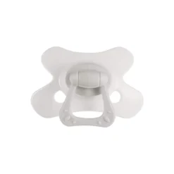 Difrax Fopspeen Natural 6 Maanden Donkergrijs BPA-vrij