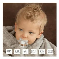 Difrax Fopspeen Natural 18+ Maanden Glow in the Dark BPA-vrij