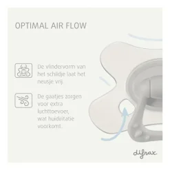 Difrax Fopspeen Natural 18+ Maanden Glow in the Dark BPA-vrij