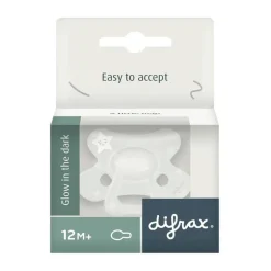 Difrax Fopspeen Natural 12+ Maanden Glow in the dark BPA-vrij