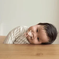 Difrax Fopspeen Naturel Pink Opal 18 Maanden