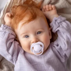 Difrax LOVI Prime Fopspeen Lilac/Violet6-18 maanden