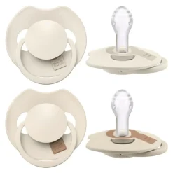 Difrax LOVI Prime Fopspeen Coconut/Ivory6-18 maanden