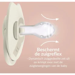 Difrax LOVI Prime Fopspeen Baby Blue/Blue18+ maanden