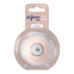 Difrax Mammafeel Flessenspeen Slow 3+ maanden Geschikt voor borst- en flesvoeding
