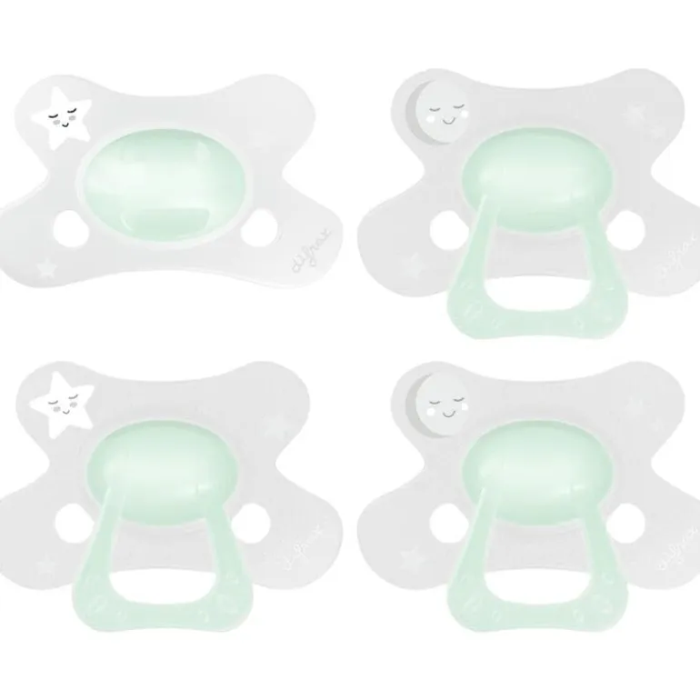 Difrax Natural Fopspeen 0-6 M Glow In The Dark