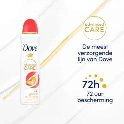 Dove Advanced Care Peach Anti-transpirant Deodorant Spray 150 ML