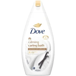 Dove Caring Bath Sheaboter & Vanille Badcrème 450 ml