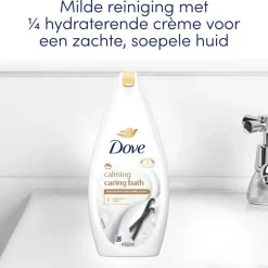 Dove Caring Bath Sheaboter & Vanille Badcrème 450 ml