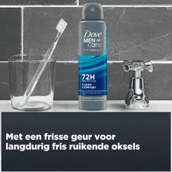 Dove Men+Care Advanced Clean Comfort Anti-Transpirant Deodorant Spray 150 ML