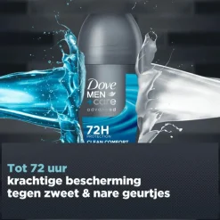 Dove Men+Care Advanced Clean Comfort Anti-Transpirant Deodorant Roller 50 ML