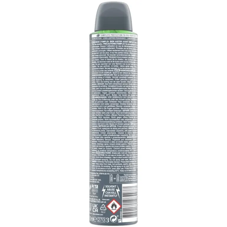 Dove Men+Care Advanced Extra Fresh Anti-Transpirant Deodorant Spray 200 ML