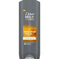 Dove Men+Care Sandalwood & Vanilla Showergel 250 ML