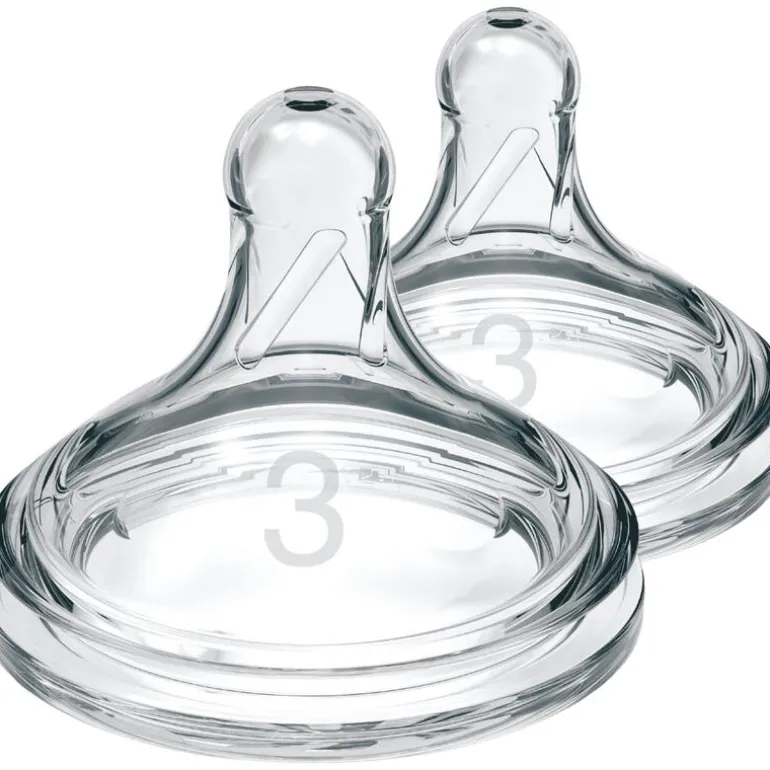 Dr. Brown’s Flesspeen 6+ Maanden Fase 3 Brede Halsfles 2 stuks