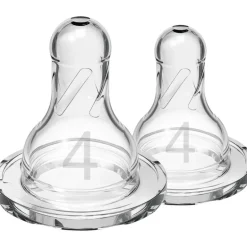 Dr. Brown’s Flesspeen 9+ Maanden Fase 4 Smalle Halsfles 2 stuks