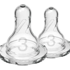 Dr. Brown’s Flesspeen 6+ Maanden Fase 3 Smalle Halsfles 2 stuks