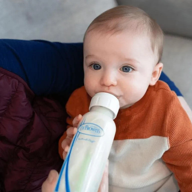 Dr. Brown’s Flesspeen 9+ Maanden Y-Cut Smalle Halsfles 2 stuks