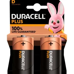 Duracell Batterijen Alkaline Plus D