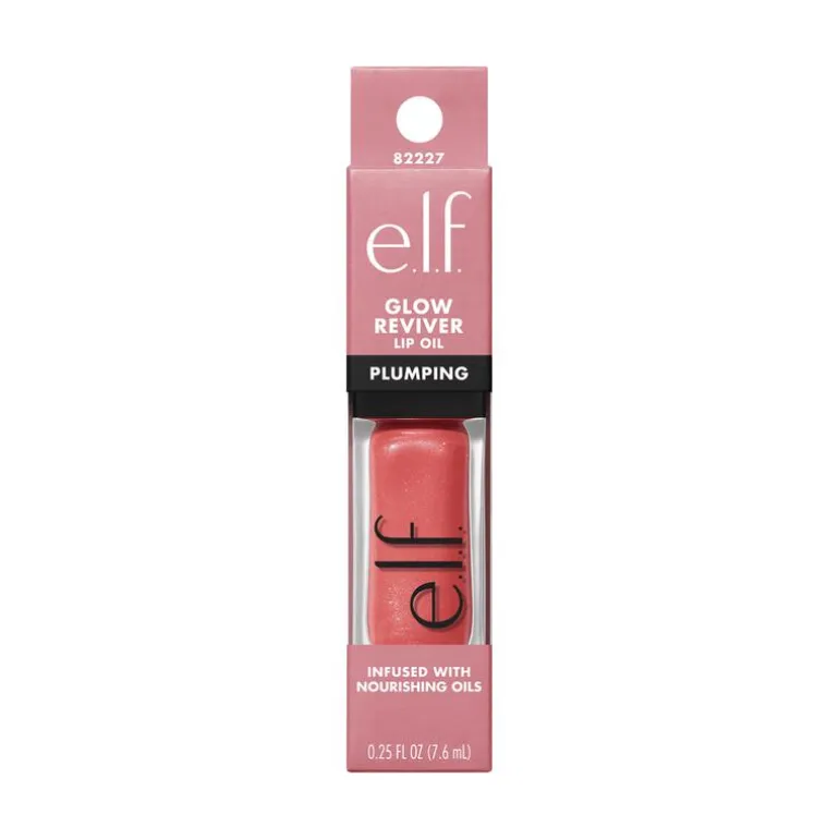 e.l.f. Glow Reviver Plumping Lip Oil Papayarazzi