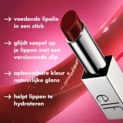 e.l.f. Glow Reviver Slipstick Rose Latte