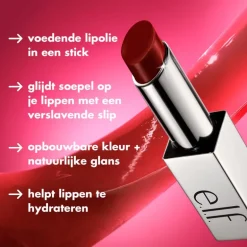 e.l.f. Glow Reviver Slipstick Pink-Me Energy