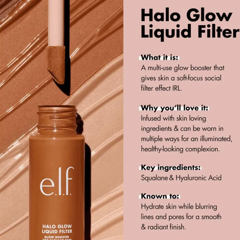 e.l.f. Halo Glow Liquid Filter 3 Light/Medium