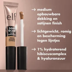 e.l.f. Soft Glam Satin Concealer 53 Deep Neutral