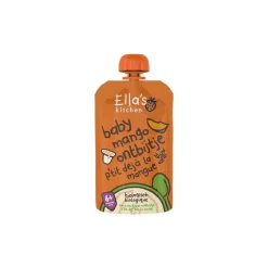 Ella's Kitchen Bio Mango Knijpfruit 6+ Maanden 100 gram