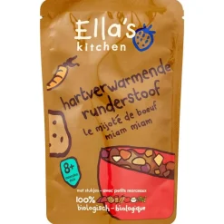 Ella's Kitchen Bio Runderstoof + Wortel 8+ maanden 190 GR