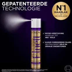 Elnett Purple Sterke Fixatie Haarlak Blond En Wit Haar 200ML