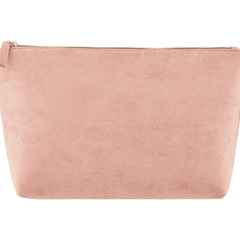 Etos Cosmetic Bag Suede Pink
