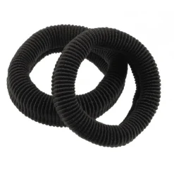 Etos Elastieken Roll Up Medium Zwart 2St