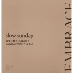 Etos Embrace Candle Slow Sunday 210 GR