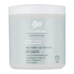 Etos Eye Make-Up Remover Olie Pads 100 stuks