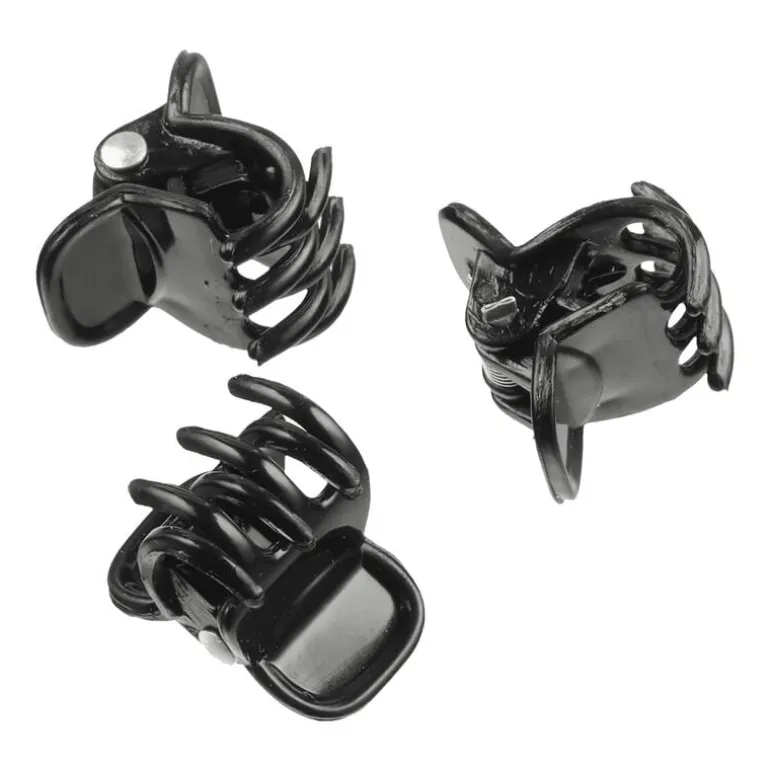 Etos Haarklem Mini Zwart 9St