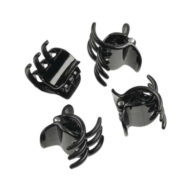 Etos Haarklem Small Zwart 4St