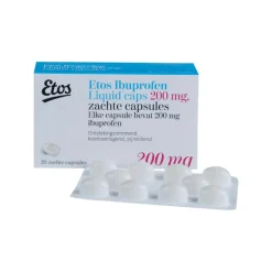 Etos Ibuprofen 200 mg Liquid Caps