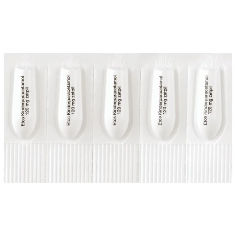 Etos Kinderparacetamol 120 mg Zetpil