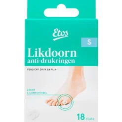 Etos Likdoorn Anti-Drukringen Small 18 stuks
