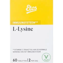 Etos L-Lysine 500 Mg 60 stuks