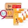 Etos Luiers Midi Maat 3 6-10 kg Maandbox 282 Stuks